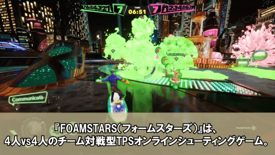 SE《FOAMSTARS》实机演示 五颜六色泡泡混战