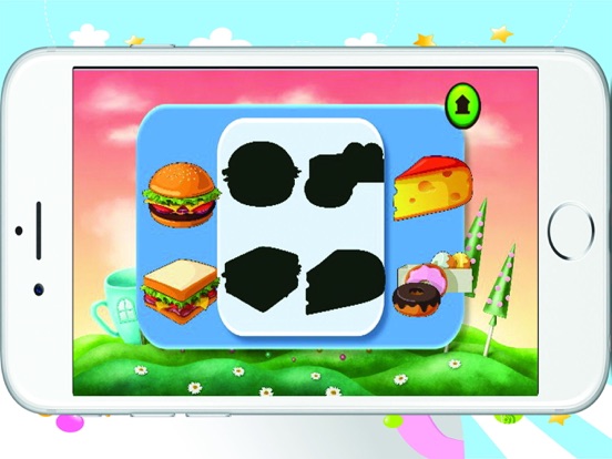 food shadow puzzle game for kids - 好玩的益智