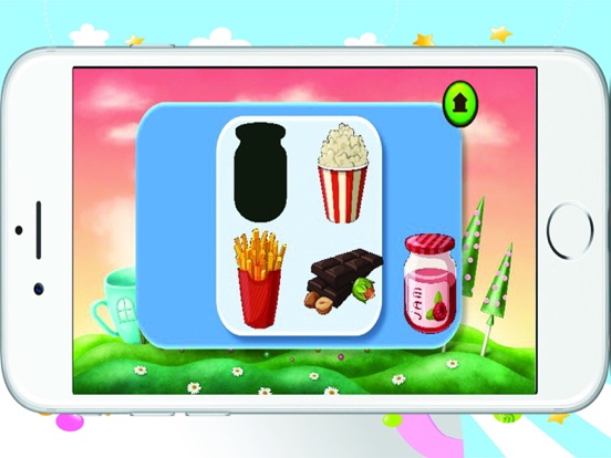 food shadow puzzle game for kids - 好玩的益智