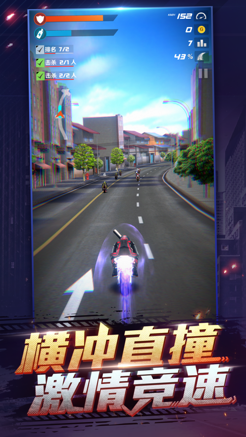 热血摩托游戏亮点