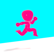 button run 3d