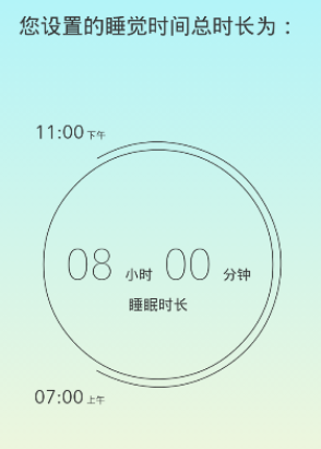 《睡眠小镇》设置睡眠时间方法